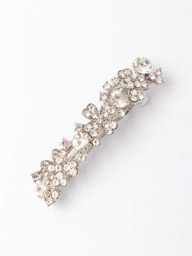 Arranview JewellerySparkles and silver hair barrette clip 7cm long