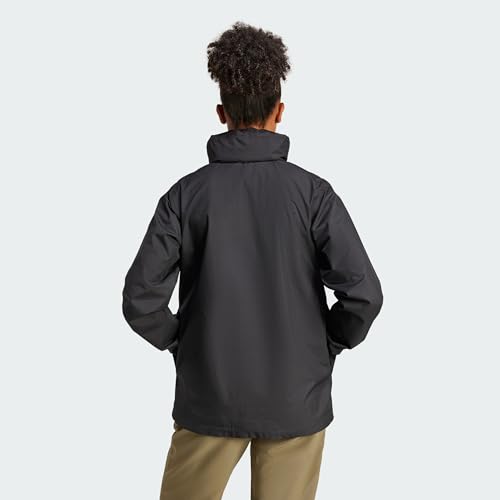 adidas Women's Terrex Multi Essentials 2 Layer Rain Jacket, black, L