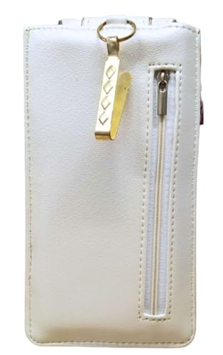 Image of Tickles Pouch Case for All Cellular Phones 6 Inches and Below(Cloth /Gold) Size: 6 Inches