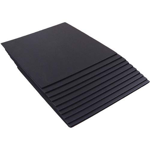 Sky-ESD Safe (Anti Static) PP Sheet Black (Size 500 mm X 500 mm X 5 mm) [ Pack 2 pc]