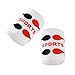 Ozeau Absorbent Sweatband Sport Wrist Sweatband Elastic Cotton Sports Wristband for Women Men Kid Running Basketball Tennis