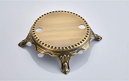 Robinet de baignoire autoportant en laiton antique chic pour sol