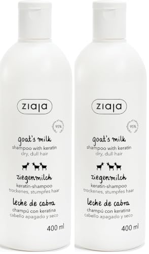 Ziaja Leche De Cabra Champú 400ml (Paquete de 2)
