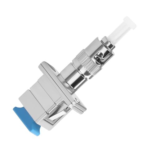 QIANRENON Convertidor Adaptador De Fibra ST Macho A LC Hembra – Monomodo 9/125μm, UPC, Para Medidor De Potencia Y Bolígrafo Rojo
