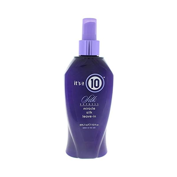 It's A 10 Miracle Its a 10 Haircare Silk Express Miracle Silk LeaveIn Ohrstöpsel 4 centimeters Schwarz (Black)