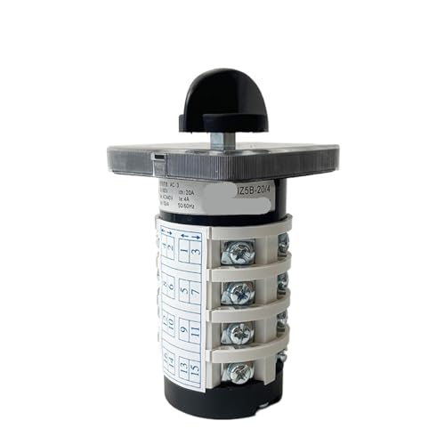 Interruptor selector HZ5B-20/4 para solucionar cortes de energía en pasos de 20A 4