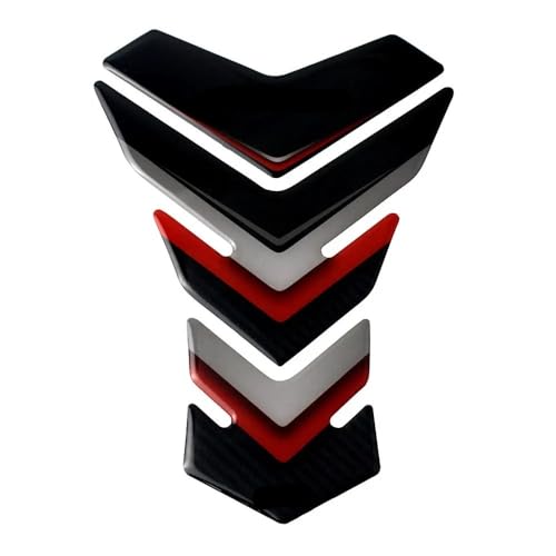 Protège réservoir de haute qualité pour moto VFR 1200 F X relief aspect carbone