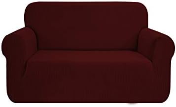 SAMSTEX Stylish Sofa Cover Stretch 1-Piece Sofa Slipcovers High Stretch Sofa Covers 3 Seater Thick Soft Sofa Protector Machine Washable Non Slip Couch Covers (3 Seater, Teal )