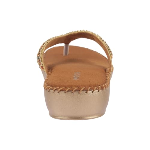 Image of Mochi Women Ethnic & Comfort Slip-on Sandal