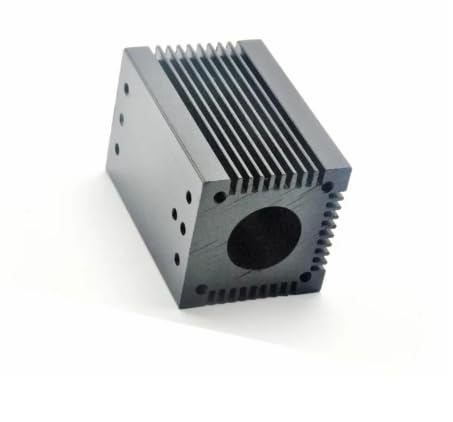 Laser Diode Housing 30x50mm 9.0mm for 405nm-450nm to-5 Laser Module LD with Glass Collimating Lens & Fans