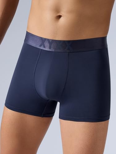 Image of XYXX Men's Rev Tactel Elastane Stretch Solid Trunks with No Marks Waistband & 8X Quick Dry