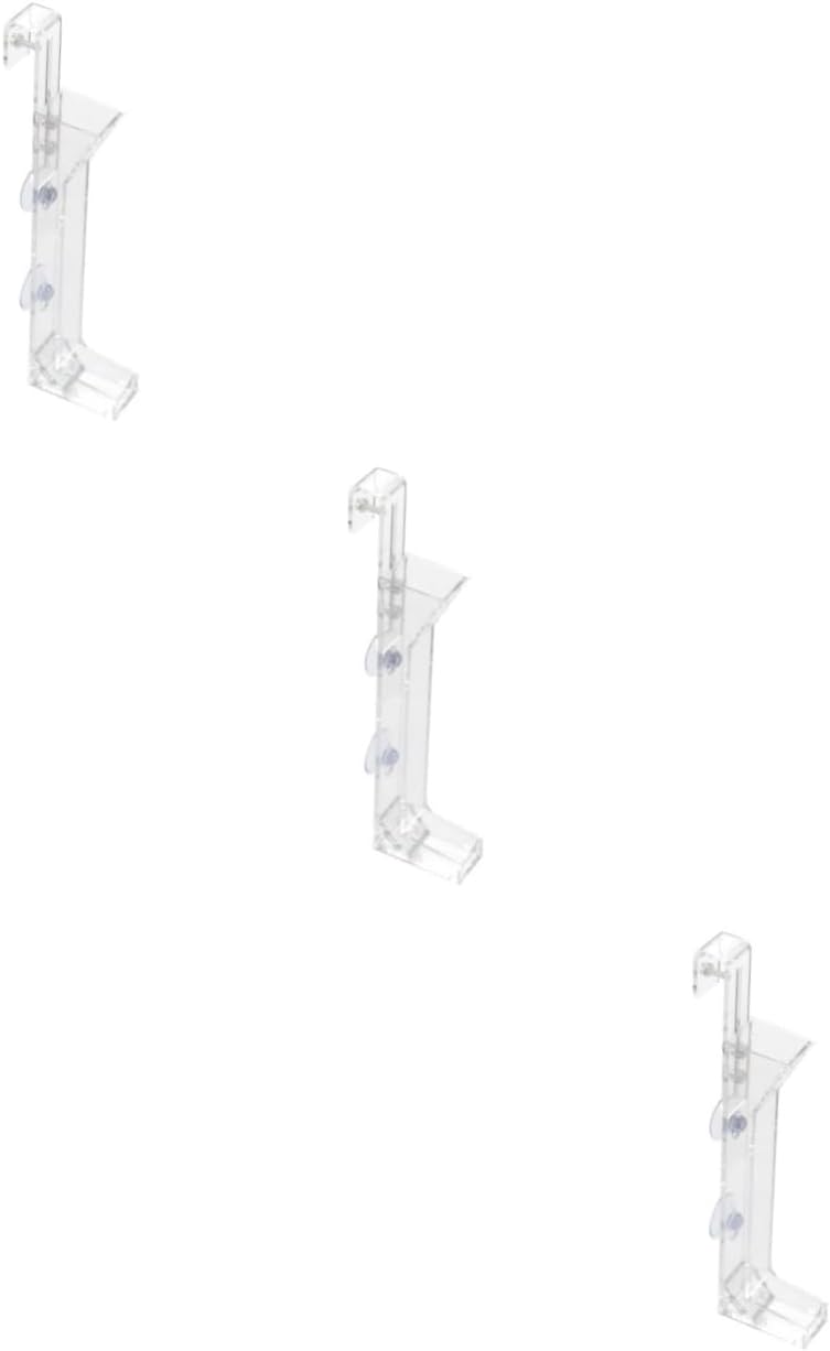 FRCOLOR 3pcs Acrylic Shrimp Feeder for Aquariums Tray for Crystal Shrimp and Tropical Fish and Easy to Clean for Planted Tanks
