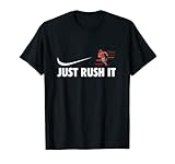 Just Rush It American Football Shirt für einen Football Fan T-Shirt