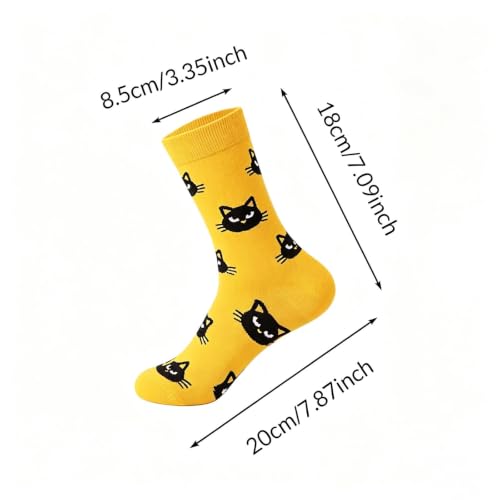 Funny Halloween Socks Womens Girls Novelty Crew Pumpkin Ghost Socks - image 3