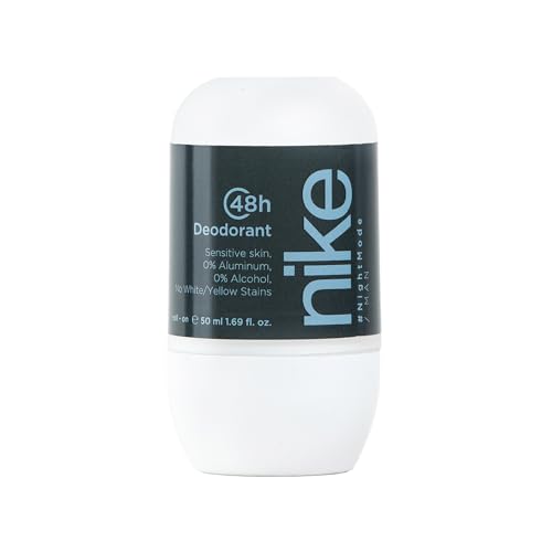 Image of Nike Night Mode Deodorant Roll-On for Men - Long Lasting Freshness, 50ml