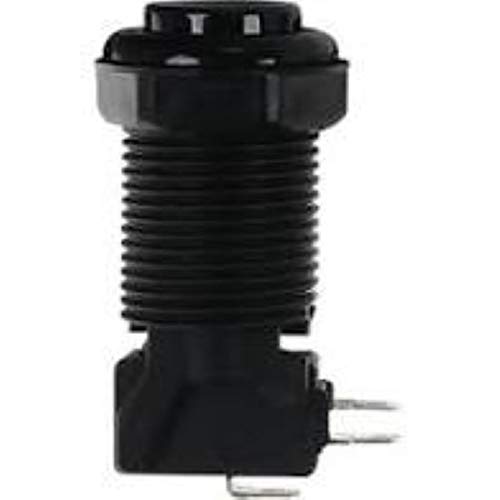 SUZO HAPP 28mm, 2 BLACK COMPETITION ARCADE BUTTONS & MICRO SWITCHES**