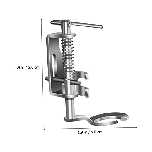 Pie prensatela para máquina de coser metalizado miniatura 7