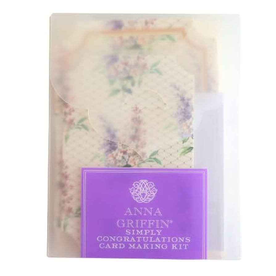 Anna Griffin メッセージカード Anna Griffin Simply Congratulations Card-Making Kit - TSC.ca