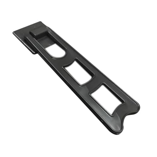 Mirror Art Work Display Easel Home Decor Up Leg Support Hanger Durable Picture Photo Frame(Black-3-14.7x4.8cm)