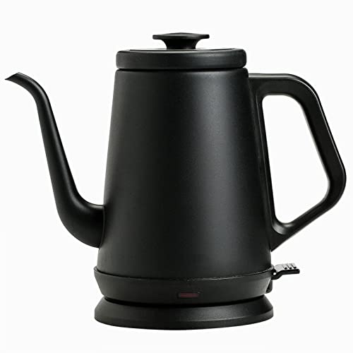 Tetera eléctrica acero inoxidable 1L 1000W con apagado automático