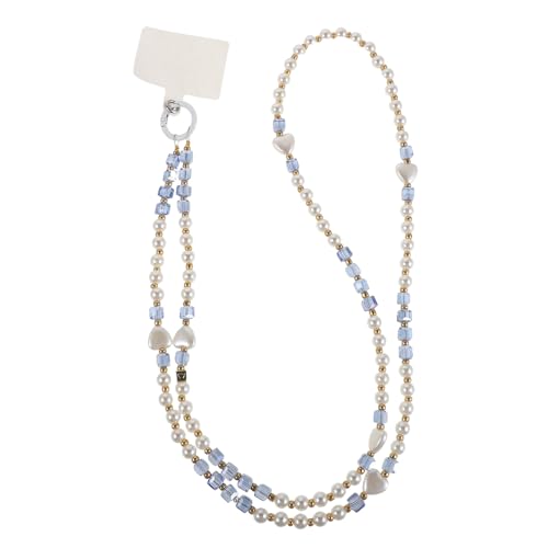 Cordón universal para teléfono como regalo de San Valentín con cuentas de corazón