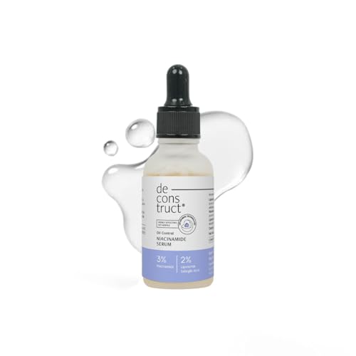 Deconstruct Oil Control 3% Niacinamide & 2% Salicylic Acid Serum with Liposomal Technology For Anti Acne,Open Pores & Blackheads | Controls Oil |For Oily & Acne-Prone Skin | Co-created with Dermatologists - Image 2