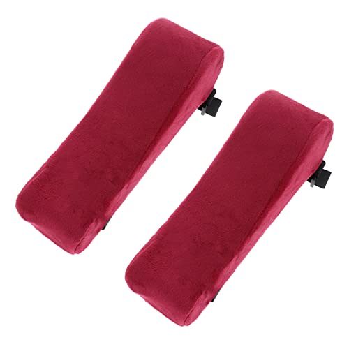 Abaodam チェアアームレストパッド 肘枕 メモリーフォーム採用 洗濯可能カバー付 オフィスチェア用 肘の圧力軽減と姿勢改善に対応 2個