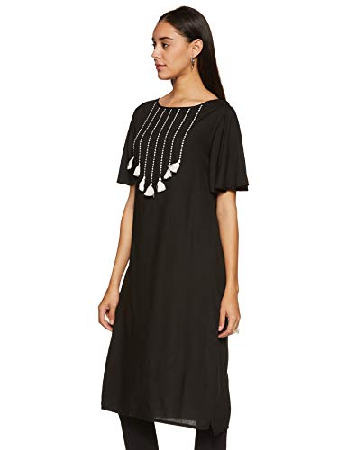 Image of Rare Roots Women's Rayon Regular Kurta