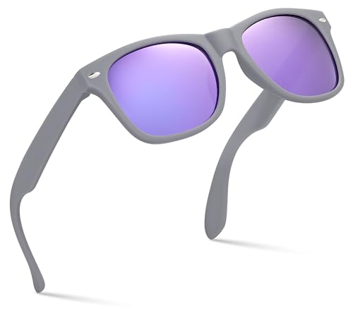 Image of Retro Rewind Kids Sunglasses for Boys Girls Age 3-12 - Shatterproof UV400 Toddler Children Sun Glasses