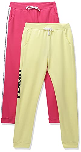 Image of Amazon Brand - Symbol Girl's Relaxed Casual Pants (SS21-SM-GJOG-PO2-676 Multi 6 15-16 Years)