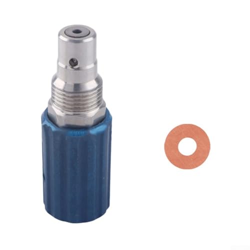 Besttoolifes Kit di riparazione per spruzzatore a membrana, valvola di regolazione della pressione per spruzzatori di vernice airless, parte di ricambio della valvola di ritorno, scarico della