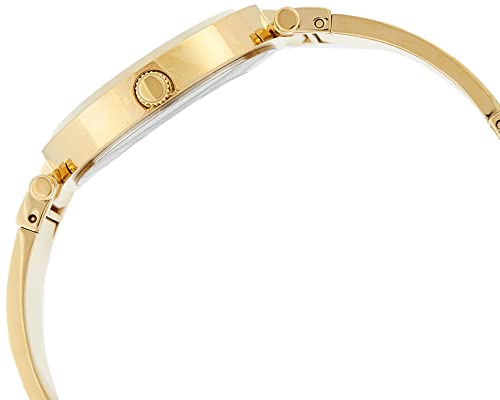 Guess Damen Analog Quarz Uhr mit Edelstahl Armband W1288L2