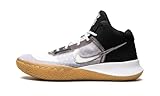 Nike Men's Kyrie Flytrap IV Basketball Shoes, Black/Metallic Cool Grey-white, 10.5