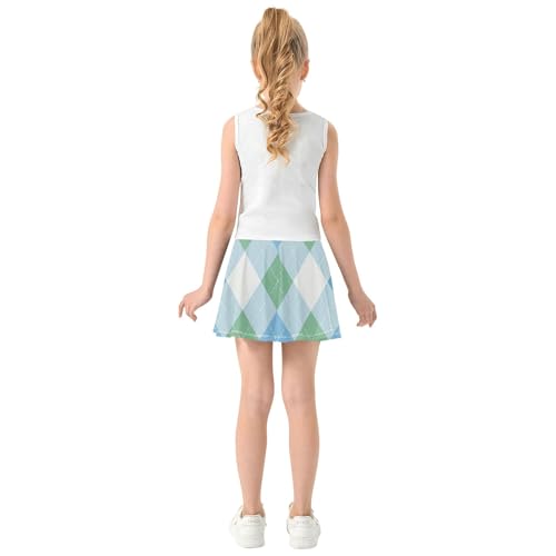 Girls Skorts with Built in Shorts Flowy Skorts for Little Girl Pleated Skirt Kids with Pockets4