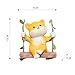 Wyhqgn Garden Decoration Sculpture Pendant Swinging Figurine Ornament Decorative Sculpture for Entrance Wall Car Party, Dog