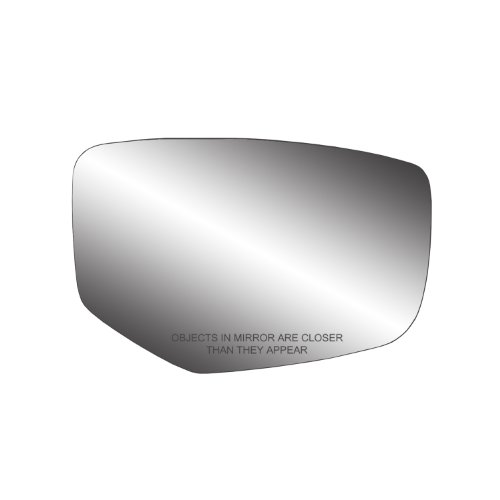 Fit System - 80272 Passenger Side Non-Heated Mirror Glass W/Backing Plate, Honda Accord Coupe, Honda Accord Sedan, 4 3/4" X 7 5/8" X 7 1/2" (W/O Turn Signal, W/O Camera)