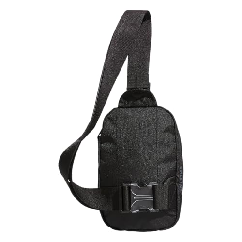 adidas Prime Mini Sling Crossbody Bag, Small Size for Festivals and Travel, Black, OSFA4