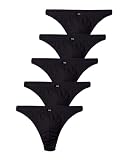 H.I.S. String 5 St&uuml;ck (5, 5 x schwarz)