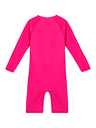 Kids Girls Boys One Piece Rash Guard Swimsuits Water Sport Short Swimwear UPF 50+ UV Protection2