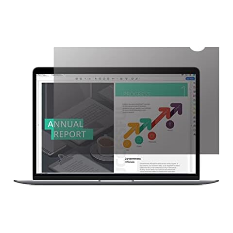 Filtro de Privacidad y Anti Luz Azul Lonkenn para Laptop de 14 Pulgadas Cover