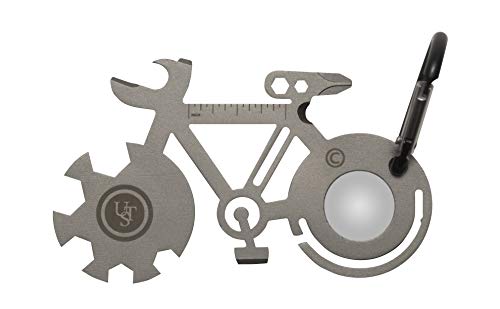 Image of UST Tool-a-Long Multi-Tool Carabiners with Durable, Compact Stainless Steel Construction for Hiking, Kayaking, Camping, Travel and Outdoor Survival