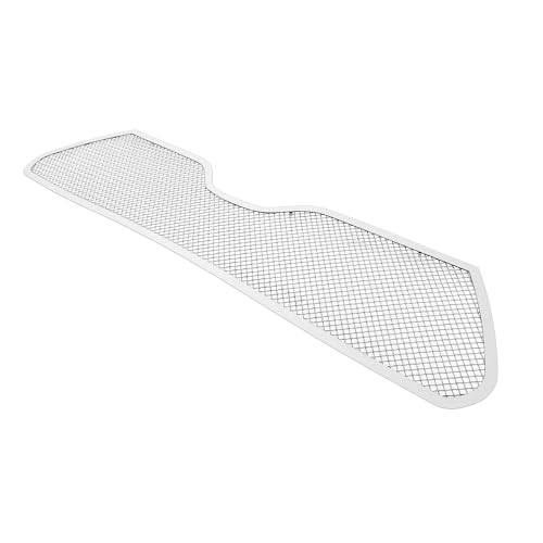 Image of APS Compatible with Toyota Highlander 2020-2026 Main Upper Stainless Steel Chrome Mesh Front Grill Grille Insert T75041T