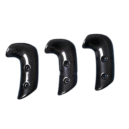 Protección térmica de tubo de escape Triumph Rocket 3 fibra de carbono antiescaldado
