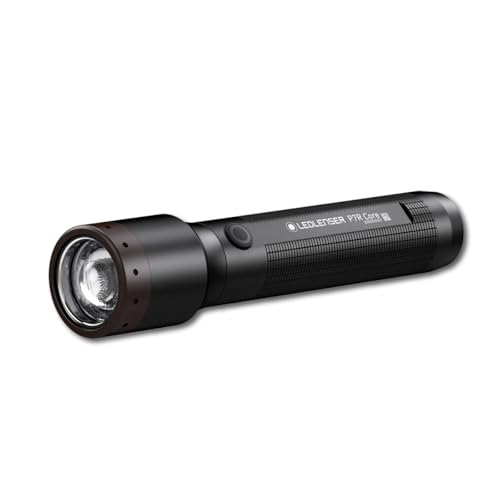 Ledlenser P7R Core | 2020 | Lampe torche rechargeable à LED, super lumineuse 1400 lm, étanche IP68, autonomie 90h, portée de 300m. Pour promenades...
