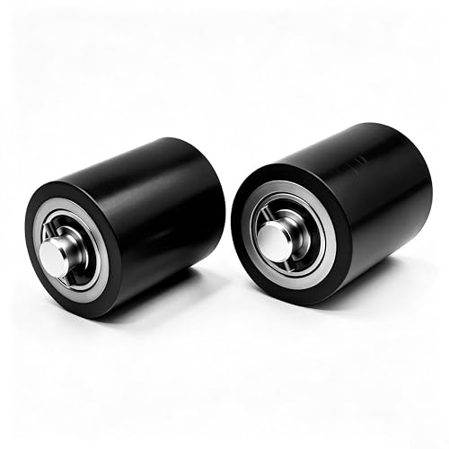 Image of Heavy Duty Pallet Jack Load Wheels Kit, Black 3x3.75 In, 2 Pcs