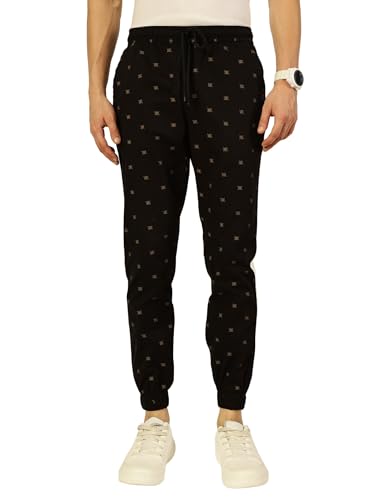 Image of Thomas Scott Men's Abstract Printed Smart Slim Fit Joggers