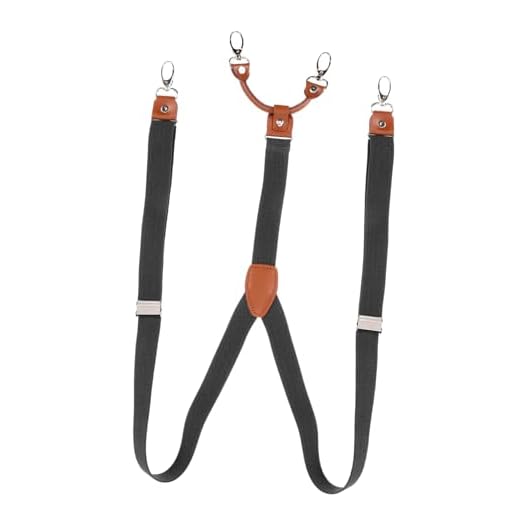 PACKOVE Clipe de macacão suspensório masculino suspensório de jeans faixa elastica elástico suspender cinta elástica masculina cinta elástica jeans elasticidade fivela de gancho calça cara