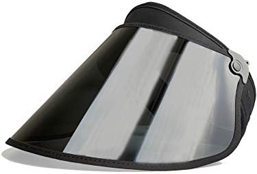 Sun Visor Hat with HD Polarized Lens, Protection Anti-UV Visor, Adjustable Sweatband, Outdoors, Golf, Tennis, Beach, Fishing, Sailing, Boating, Kayak, Paddle Board, Hiking, Walking