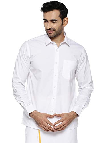 RAMRAJ COTTON Men’s Regular Shirt