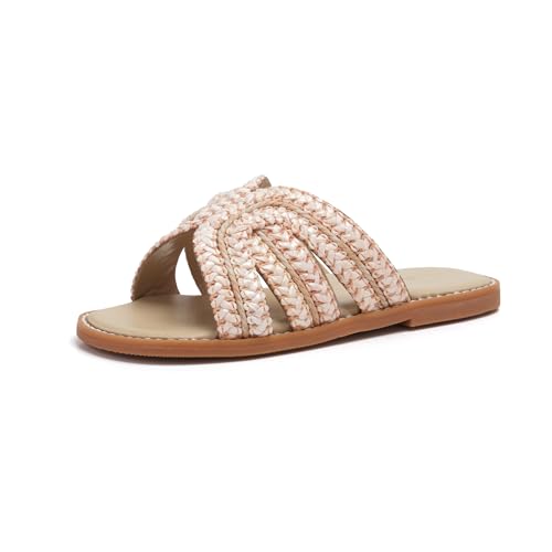 Image of THEE BRON Girls Cute Slip-On Slippers Stylish Sandals for Toddlers & Kids